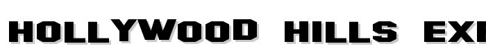 Hollywood Hills Expanded font